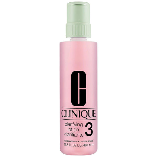 Clinique Clarifying Lotion 3: Oil-Free Exfoliating Toner for Clearer, Smoother Oily & Combination Skin - Allergy Tested & Vegan