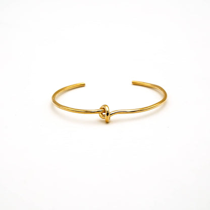 Knot Brass Choker Necklace for Women | Tatu