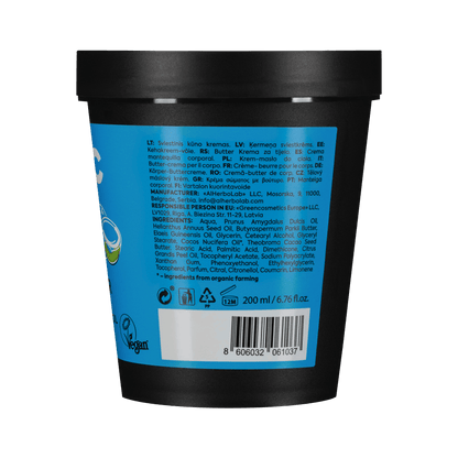 Organic Mimi, Body Butter Restoring Coconut & Grapefruit, 200 ml