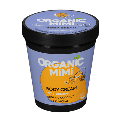 Organic Mimi, Body Cream Moisturizing Coconut & Kumquat, 200 ml