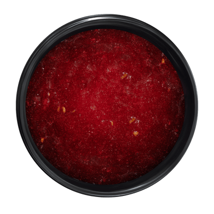 Organic Mimi, Body Scrub Jam Almond & Strawberry, 250 g