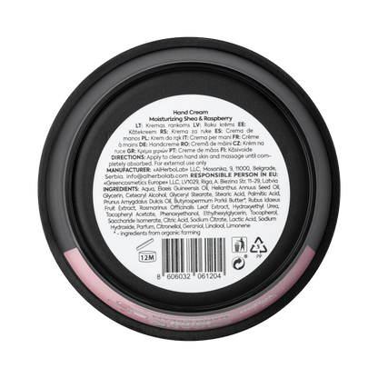 Organic Mimi, Hand Cream Moisturizing Shea & Raspberry, 50 ml
