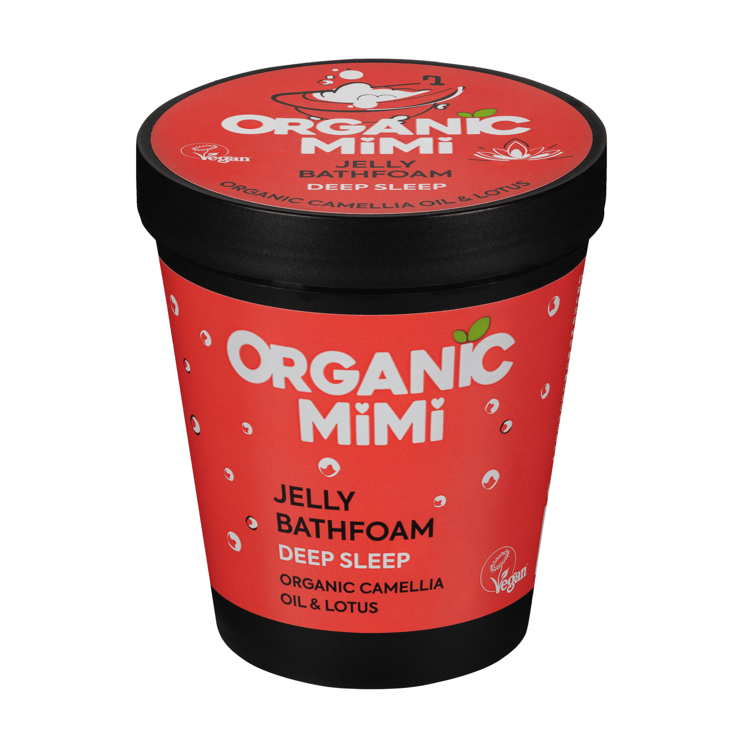 Organic Mimi, Jelly Bathfoam Deep Sleep Camellia & Lotus, 200 ml