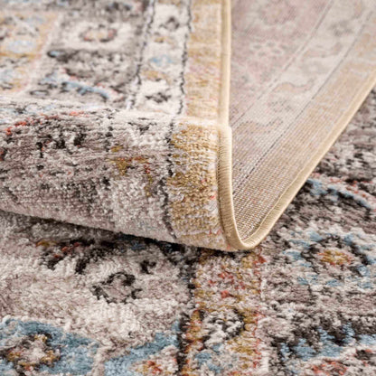 Albie Gold & Beige Area Rug