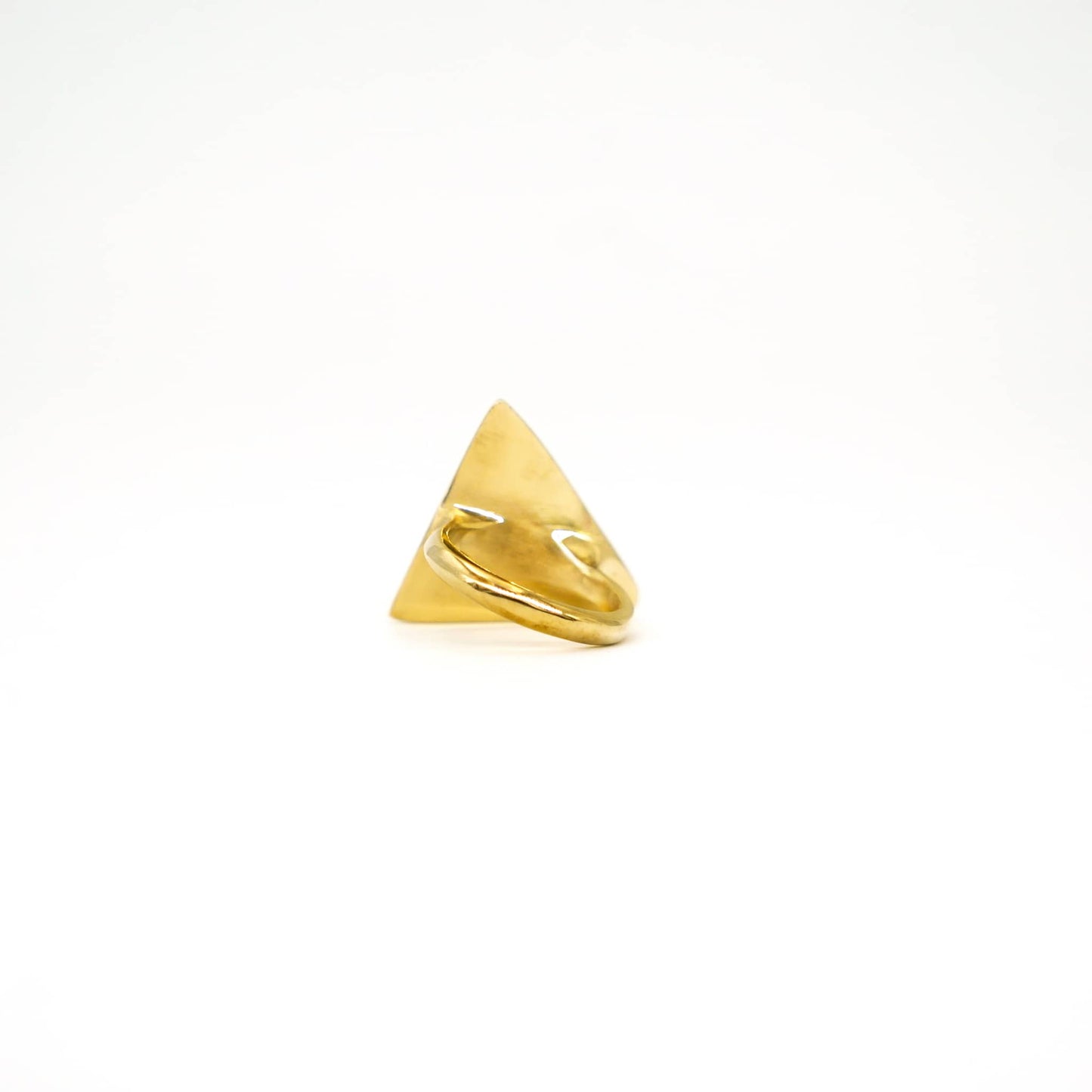 Hammered Triangle Ring | Pambo