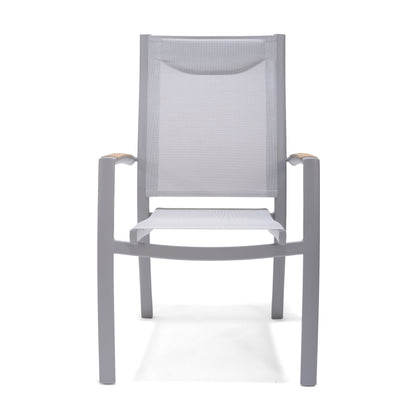 Panama Light Stacking Armchair - 2pc