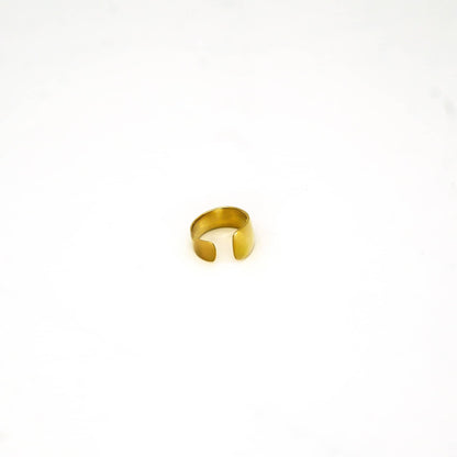 Wide Band Brass Cuff Ring for Men & Women | Penda