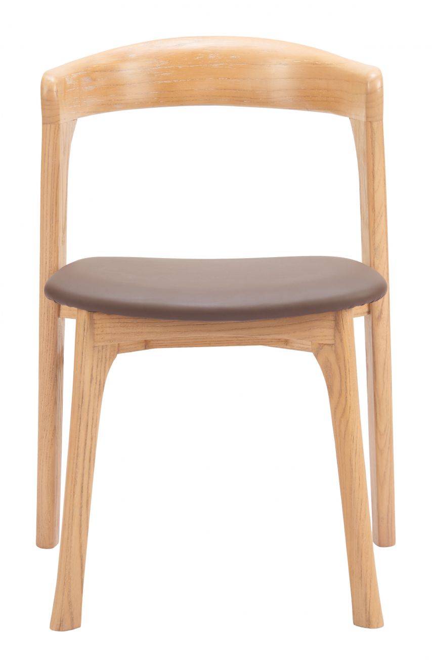 Pioro Faux Leather Dining Chair 2PC