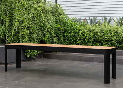 Portals Teak and Aluminum Picnic Bench