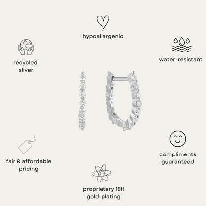 Vanna Vermeil Earrings