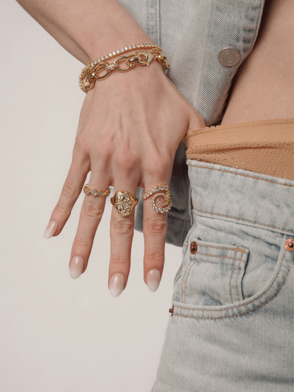 Renee Cluster Ring