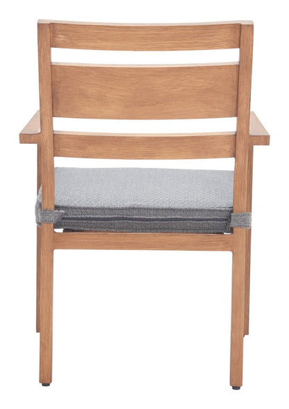 Rader Olefin Fabric Outdoor Dining Chair 2PC