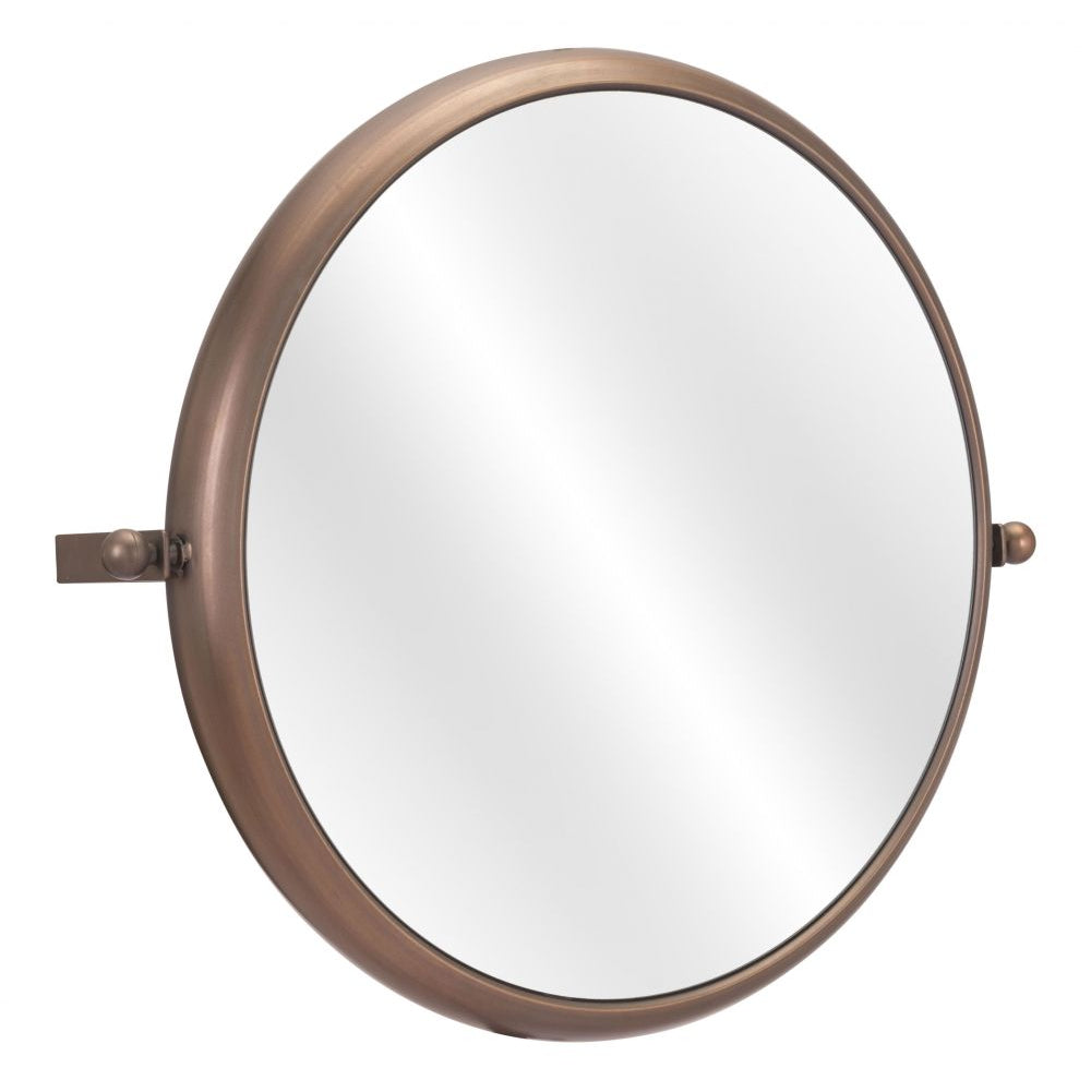 Rand Painted Steel Frame Wall Mirror