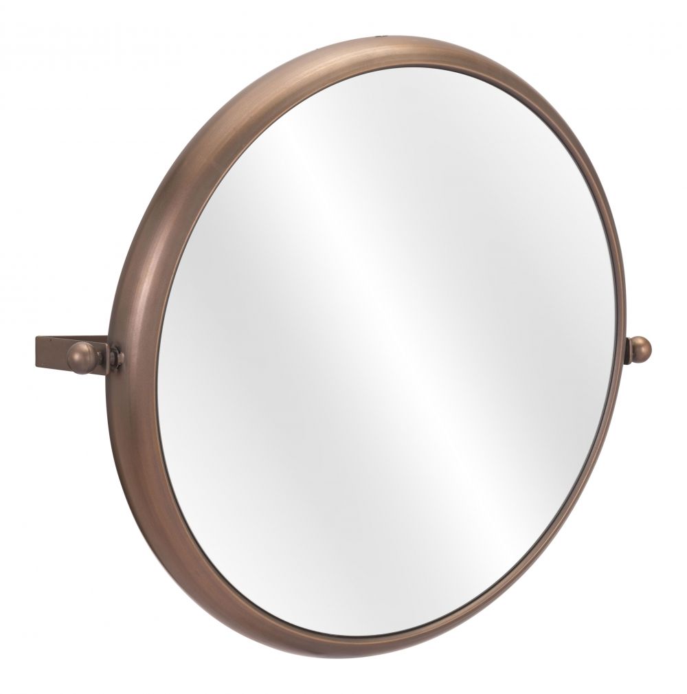 Rand Painted Steel Frame Wall Mirror