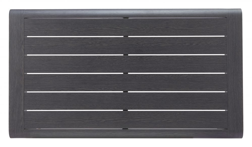 Rolig Aluminum Black Outdoor Coffee Table