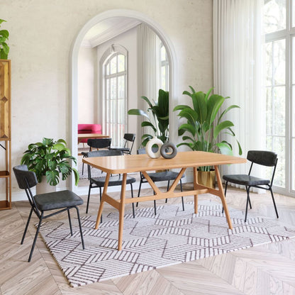 Rovina Natural Wooden Dining Table