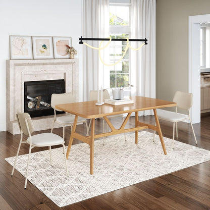 Rovina Natural Wooden Dining Table