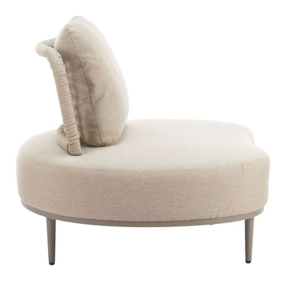 Ruhe Olefin Fabric Outdoor Accent Chair