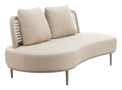 Ruhe Olefin Fabric Outdoor Sofa