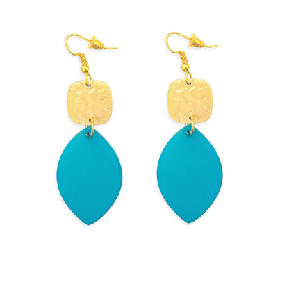 La Vida Earrings in Teal