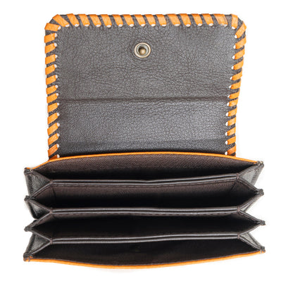 Brite Canyon Credit Card Holder in Orange
