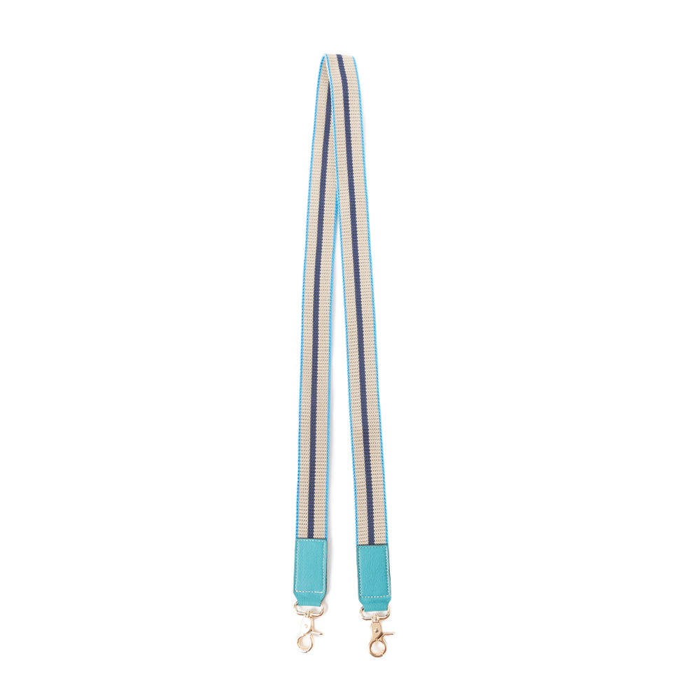 Millingston Canvas Accessory Strap In Dark Blue