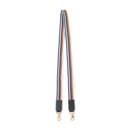 Millingston Canvas Accessory Strap In Blue and Red