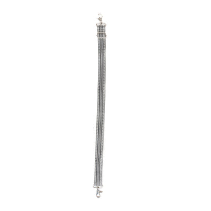 Geometric Vista Accessory Strap In Gray
