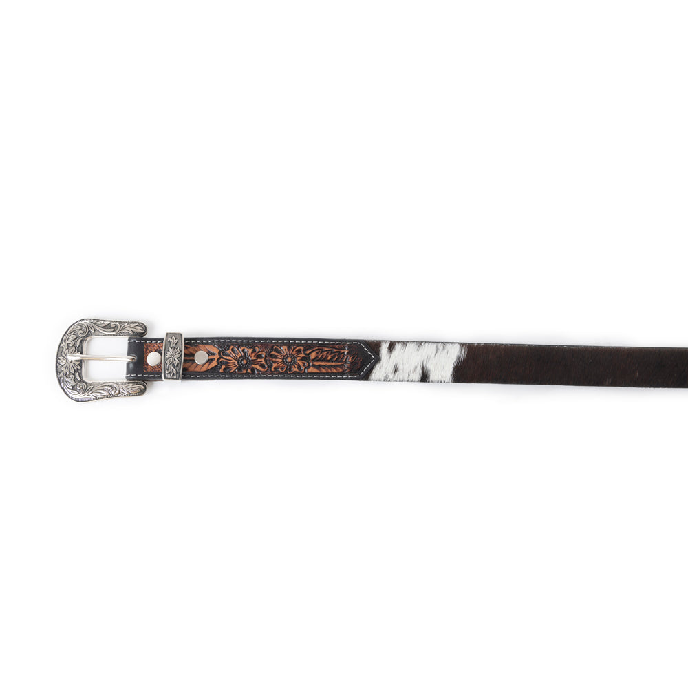 Jenson Hill Kid's Belt In Black & White