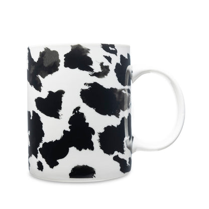 Sippinâ€™ in the South Ceramic Mug in Black Leopard Print