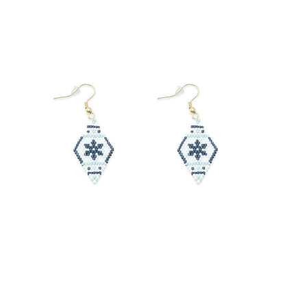 High Country Frost Beaded Earrings