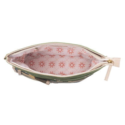 Myra Ranger's Day Crossbody Bag in Army Camo Green