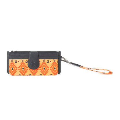 Sedona Sunset Wallet in Rust Orange