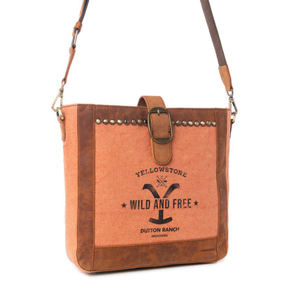 Yellowstone Lone Star Amber Satchel Bag