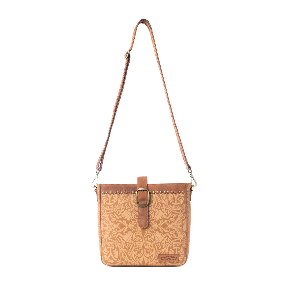 Yellowstone Montana Amber Buckle Sling Bag