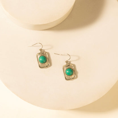 Myra Outrider Tassel Earrings in Desert Turquoise