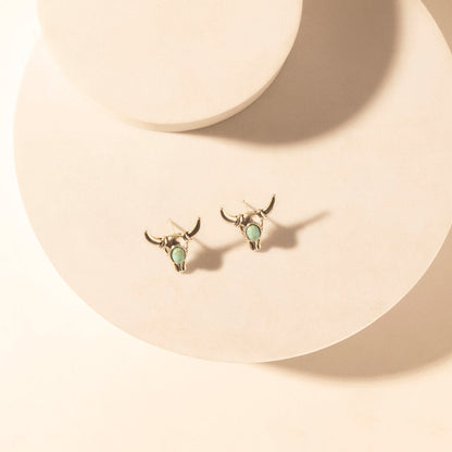 Myra Sonoran Stud Set in with turquoise detail in premium style
