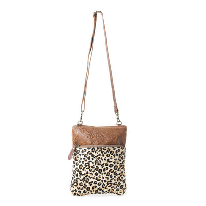 Dynamic Leopard print hairon bag