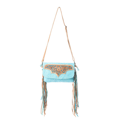 Heartsy Hand-Tooled Bag