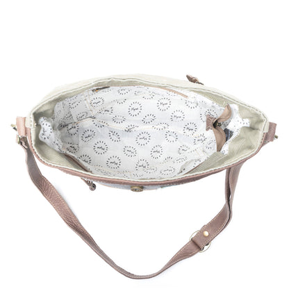 Psychedelic Gray Shoulder Bag