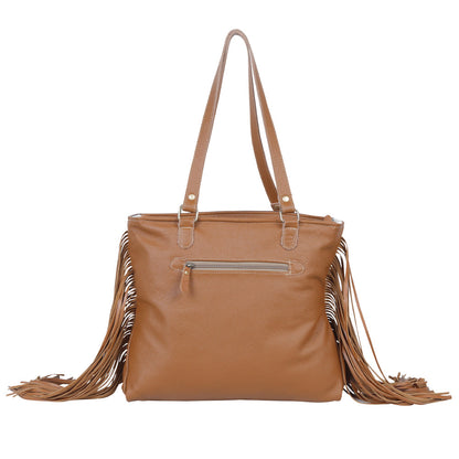 Infinity Leather & Hairon Bag