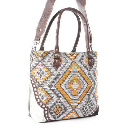 Chocolate Squares Tote Bag