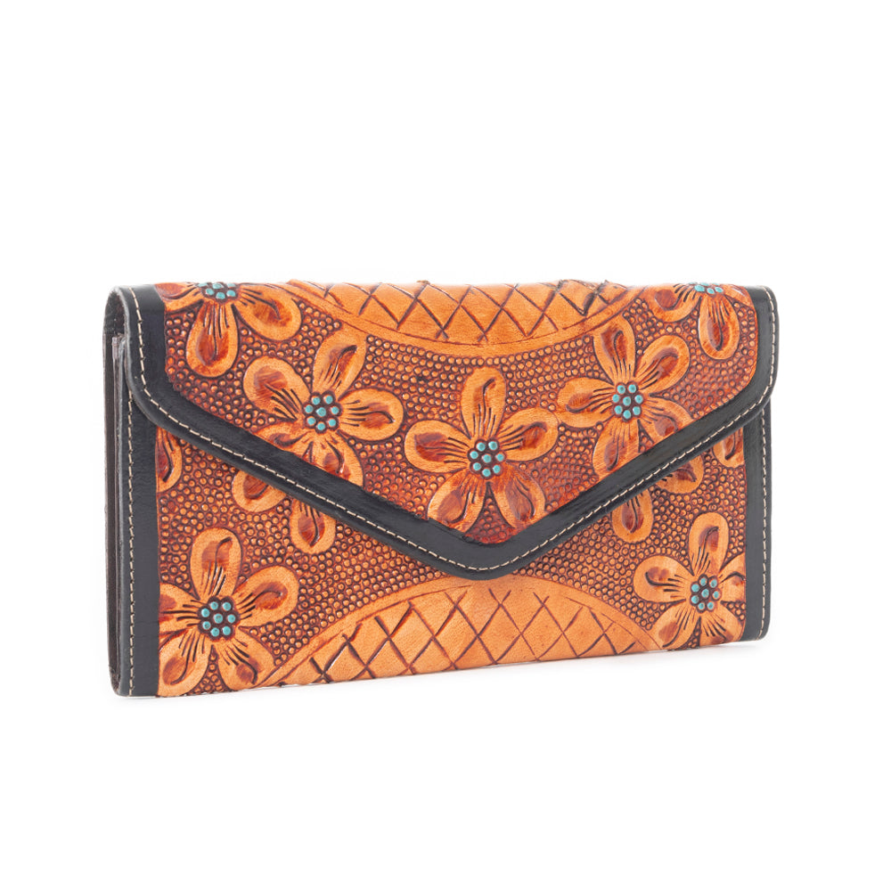 Crimson Buds Wallet