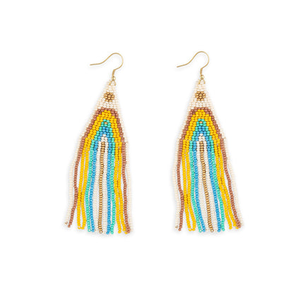 Sunâ€™S Ribbon Beaded Earrings