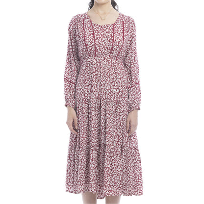 Tammy Anne Floral  Pattern Dress