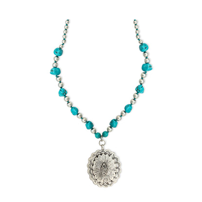 Verdant Valley Concho Necklace