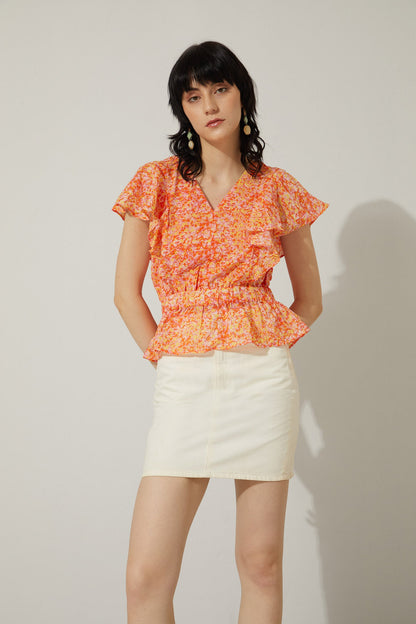 Amani Floral Top