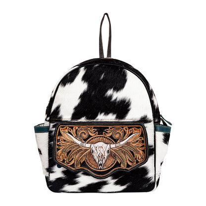 Spirit of the Herd Hand-Tooled Bag