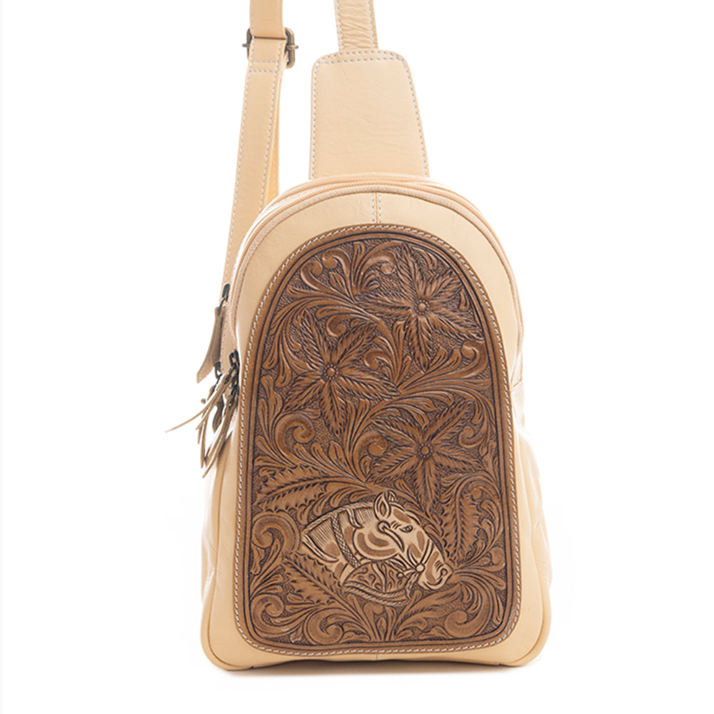 Glorietta Sling Bag In Desert Sand