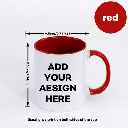 Custom Coffee Mug with Photo and Text | Personalized Gift Idea